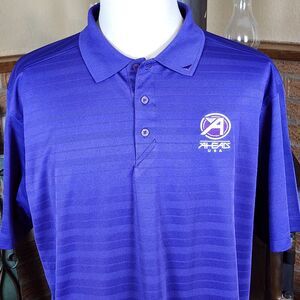 Ahead Extreme Polo Purple Logo Size XL